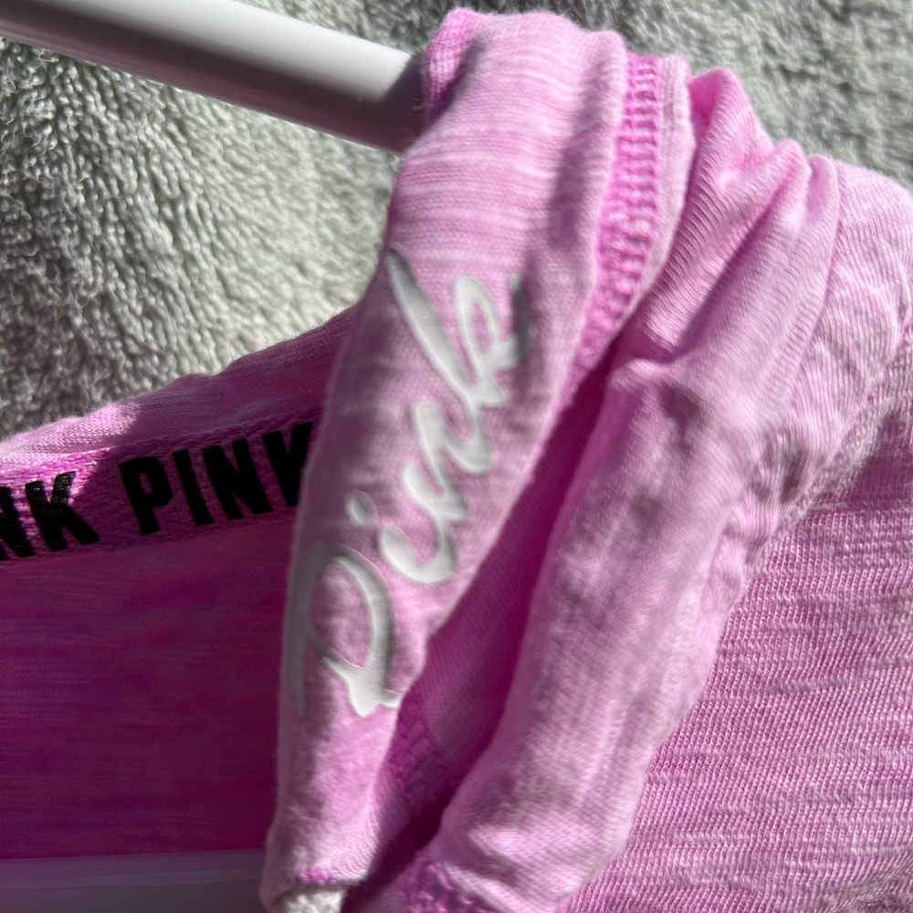 Pink hoodie